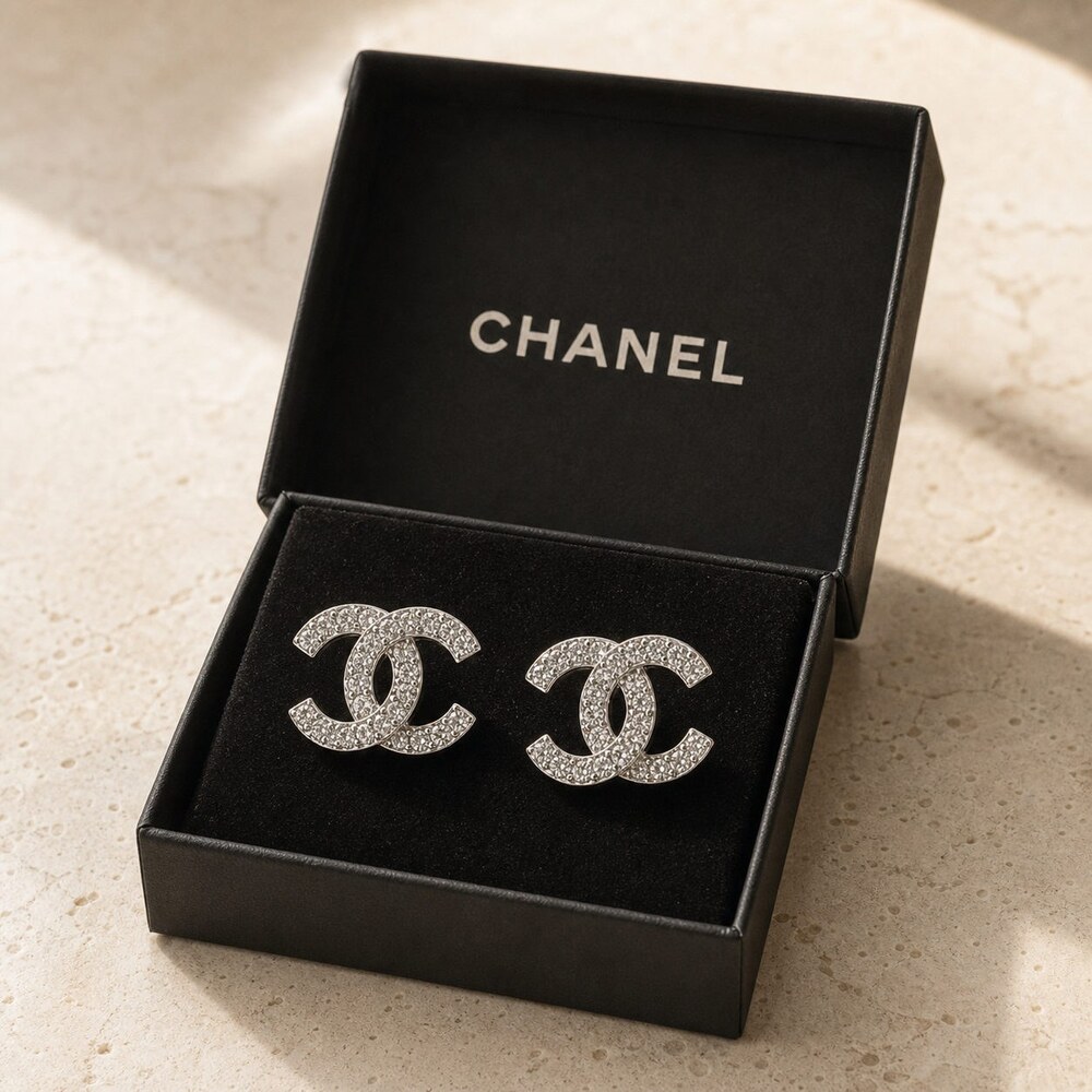 CHANEL Classic Parisian Earrings Style 44 | New with Box - Picture 2 of 9